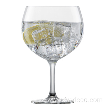 hand blown wine glass gin tonic glass